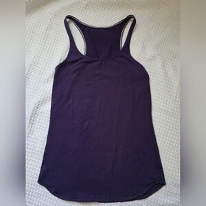 Lululemon Athletica Blue Fitted Sleeveless Tank